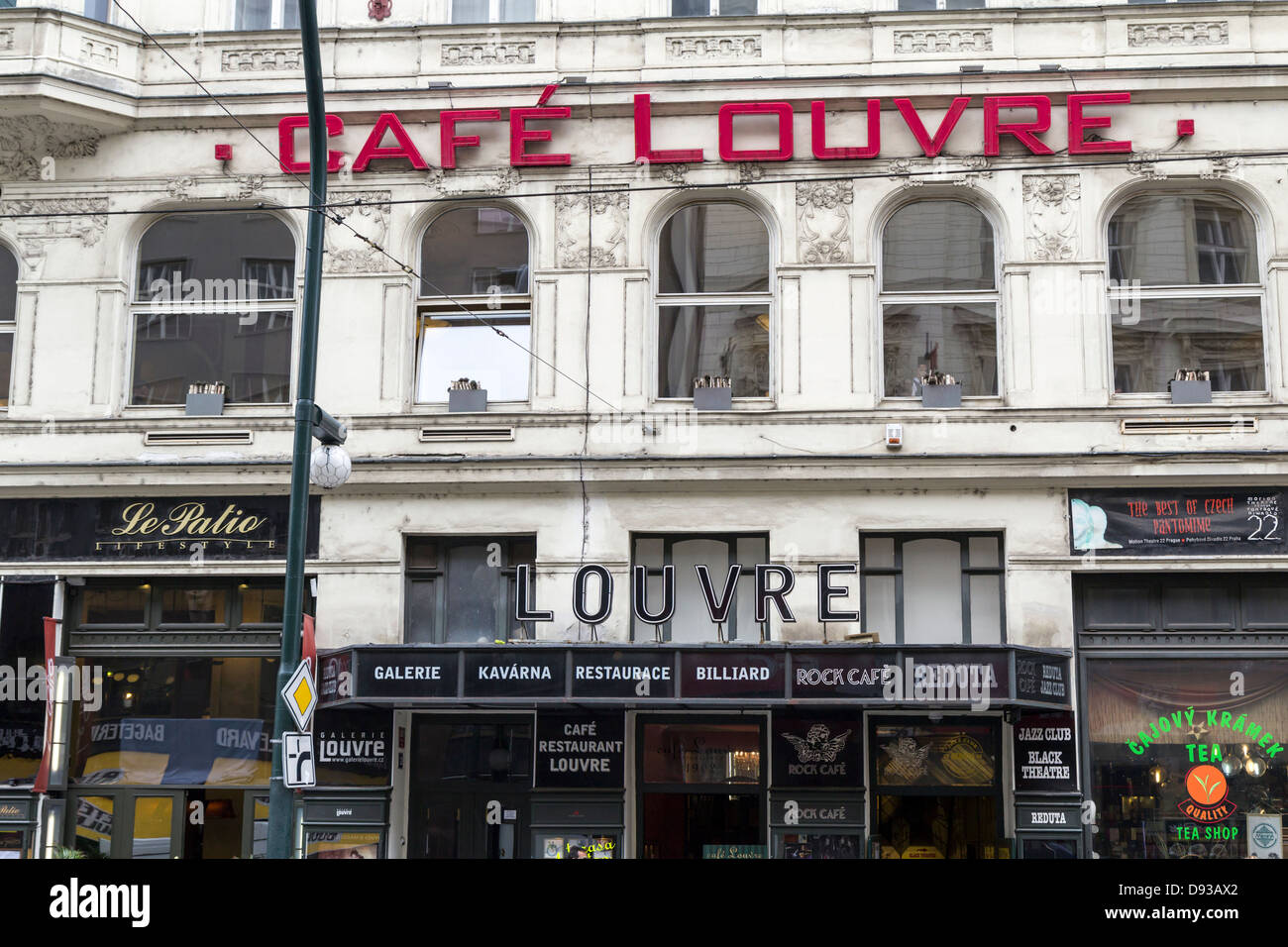Louvre cafe prague hires stock photography and images Alamy