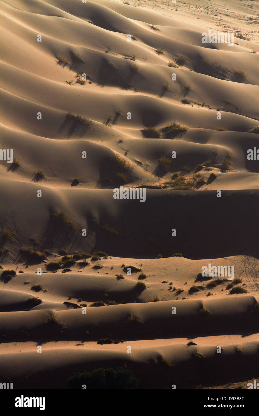 Sand dunes near Sossusvlei, Namib-Naukluft National Park, Namibia, Africa Stock Photo