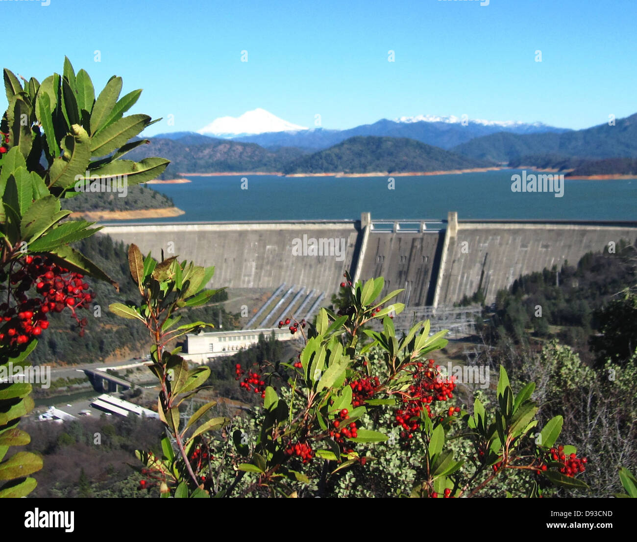 Shasta Dam - 4 Stock Photo