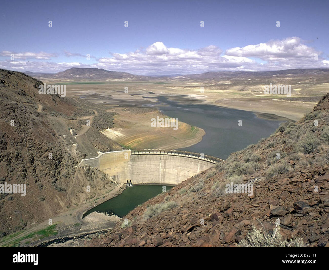Warm Springs Dam Stock Photo Alamy