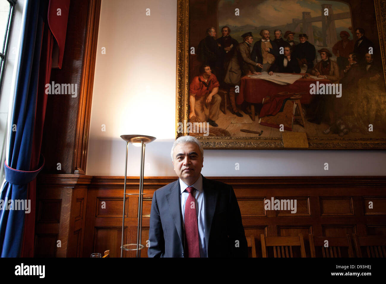 London, UK. 10th June, 2013.  Picture shows Fatih Birol, the Chief Economist and Director of Global Energy Economics at the International Energy Agency conference today in London, UK. Stock Photo