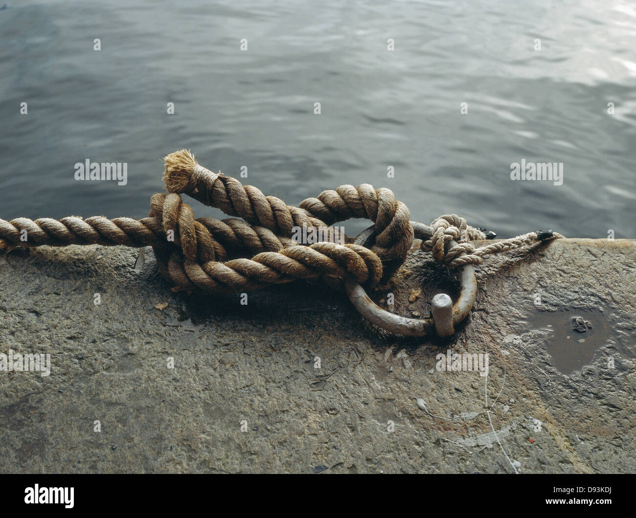 Mooring Stock Photo
