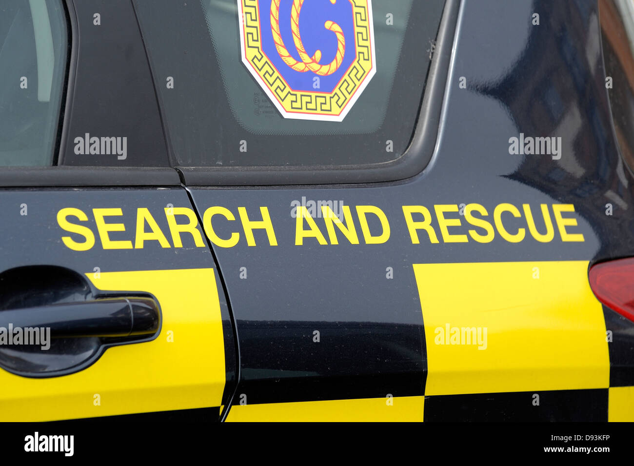 Coastguard Search and rescue Vehicle England UK Stock Photo