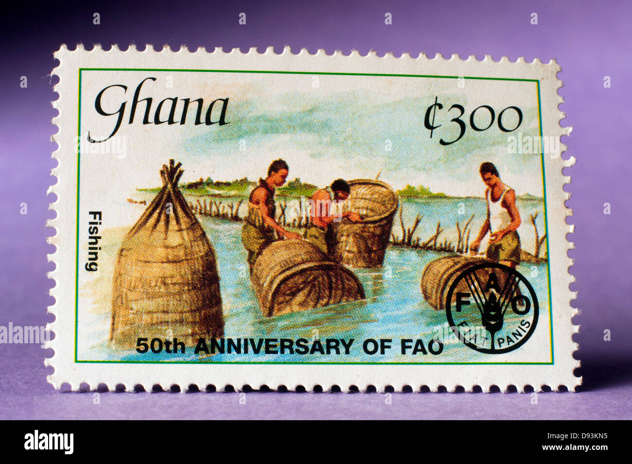 Ghana postage stamp africa hi-res stock photography and images - Alamy