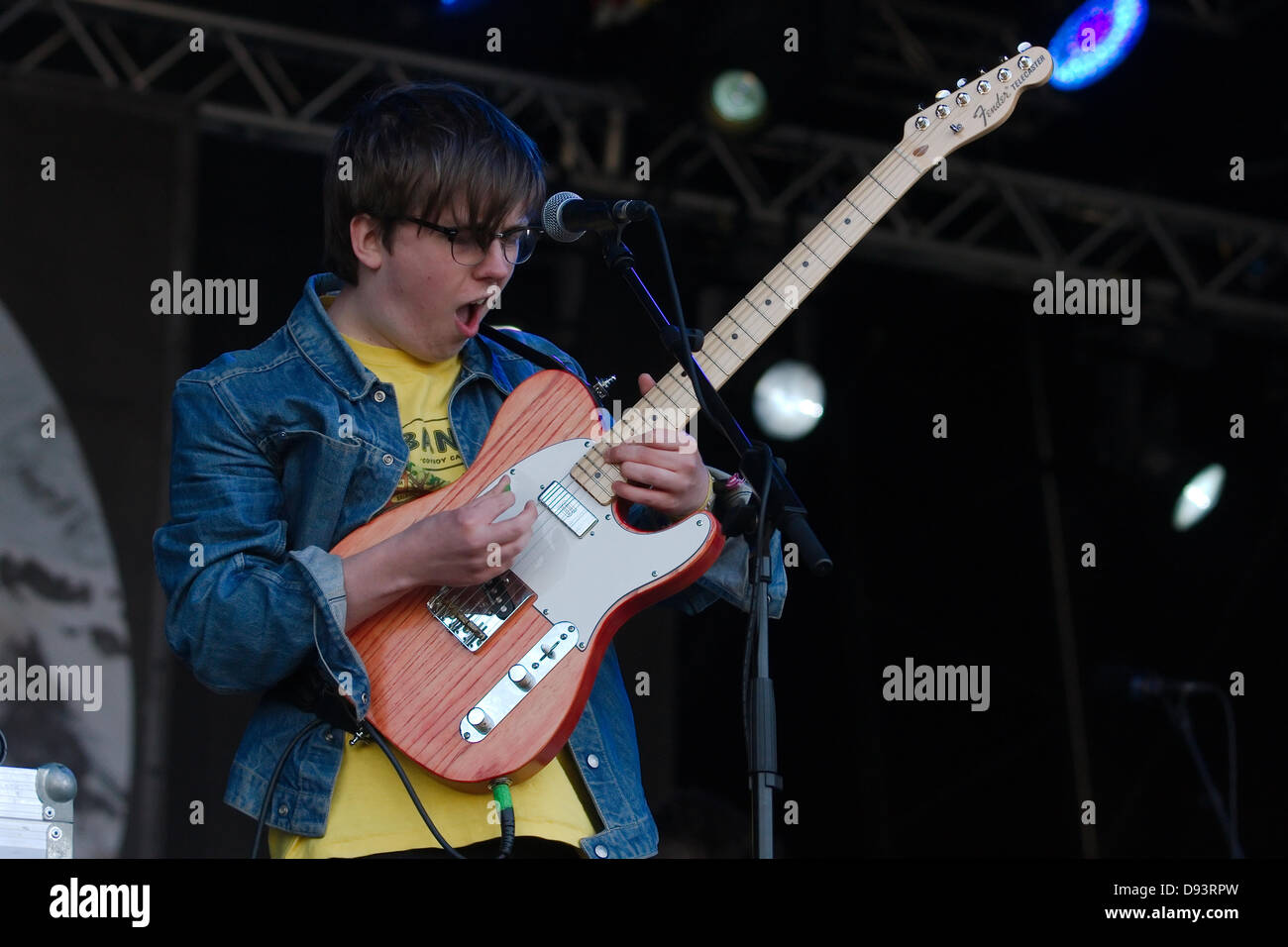 Loch Ness, UK. 9th June, 2013. Fatherson perform at RockNess 2013 - Sunday 9th June 2013 Credit:  Thomas Bisset/Alamy Live News Stock Photo