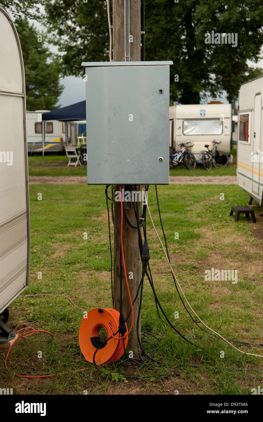 Caravan hook up
