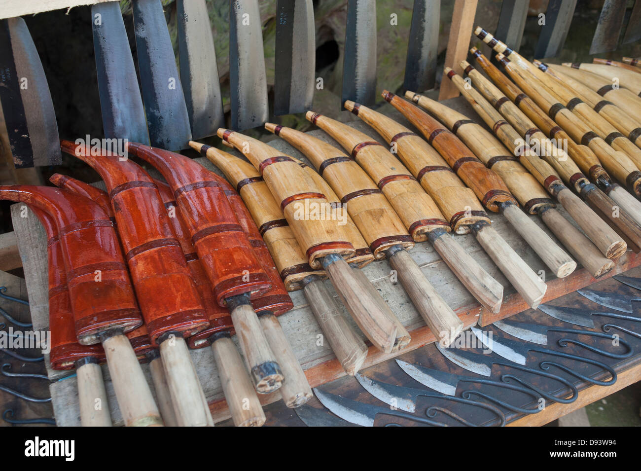 Sapa, North Vietnam Handmade knives Stock Photo Alamy