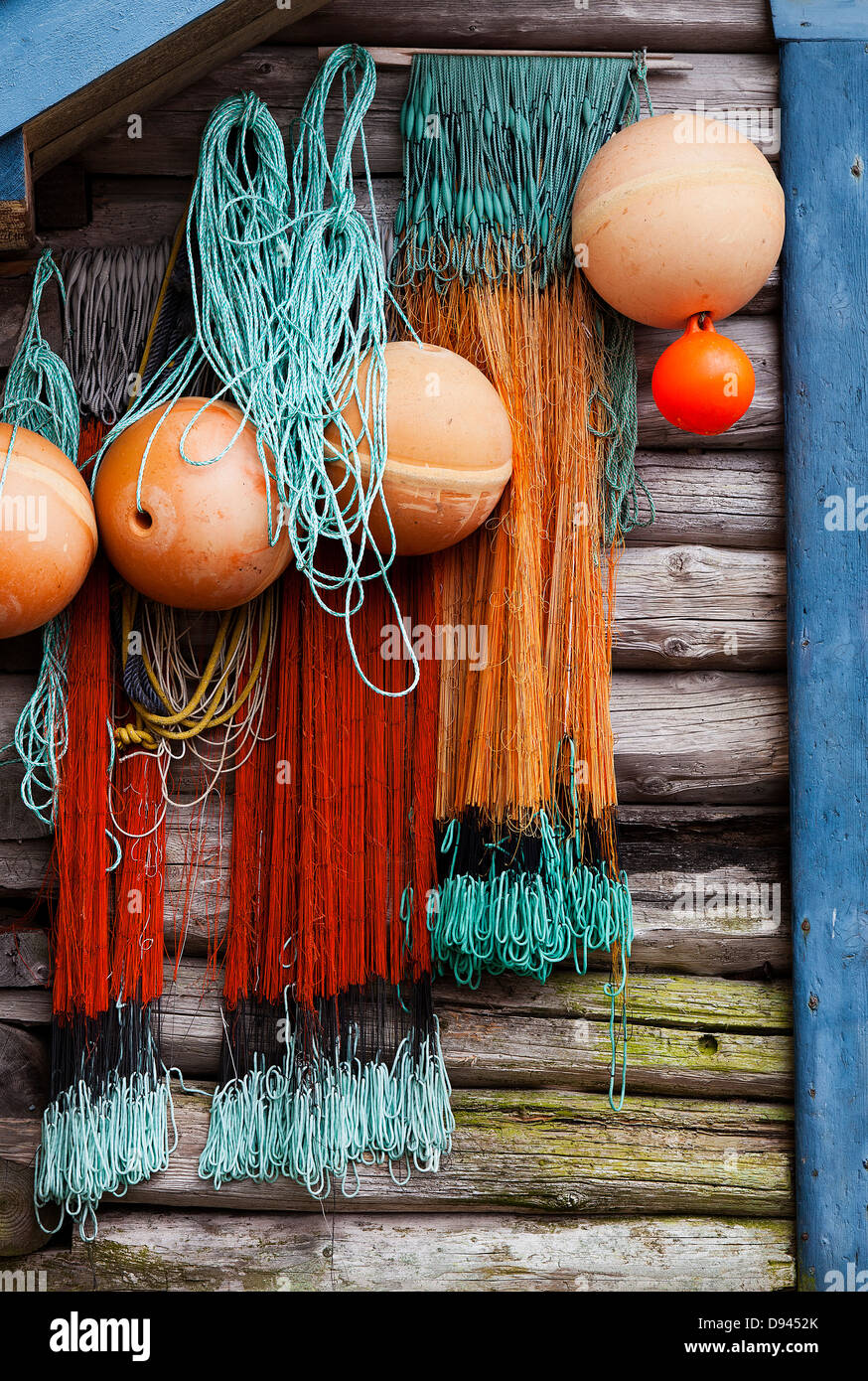 Wooden buoys hi-res stock photography and images - Alamy