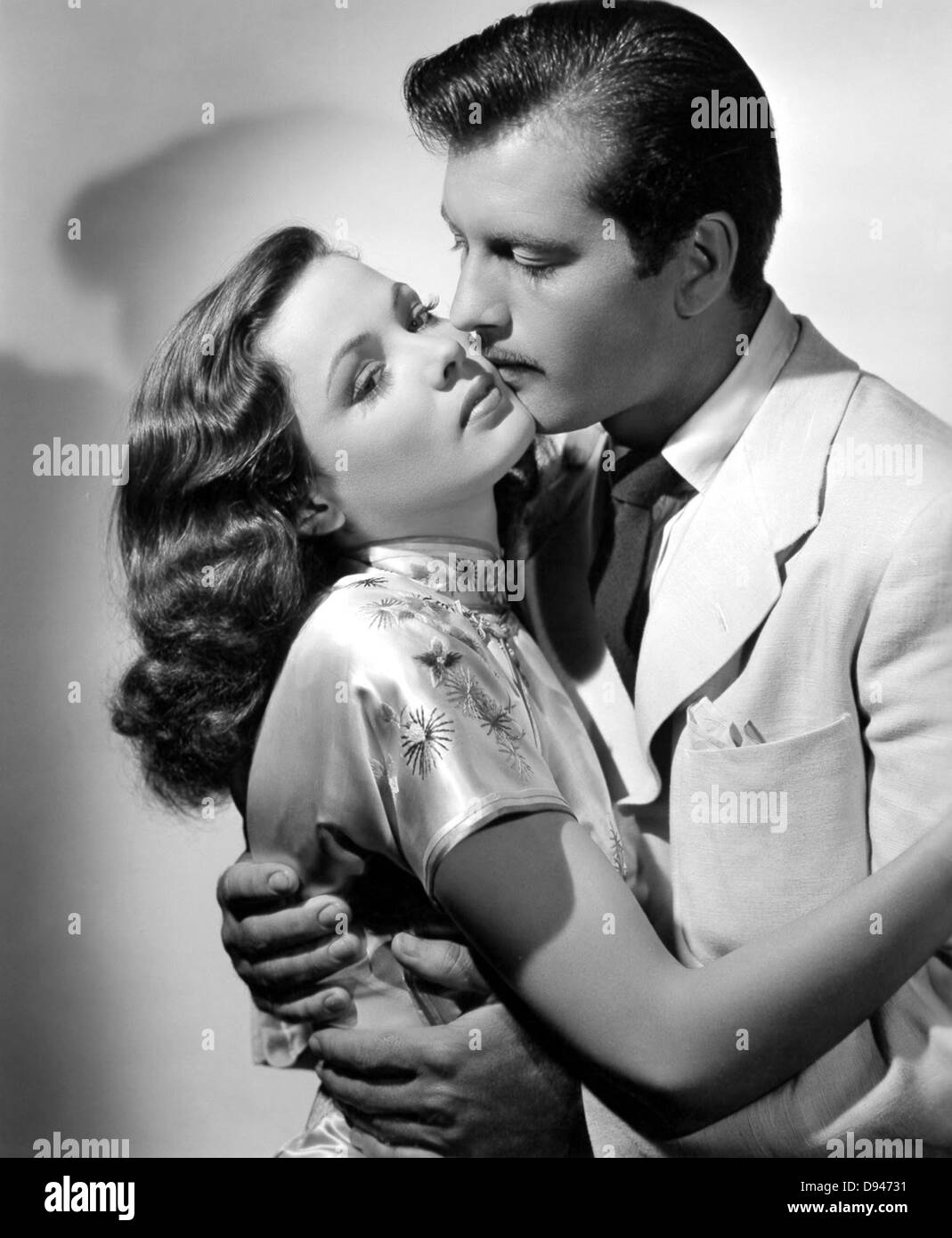 CHINA GIRL  1942 20th Century Fox film with Gene Tierney and George Montgomery Stock Photo