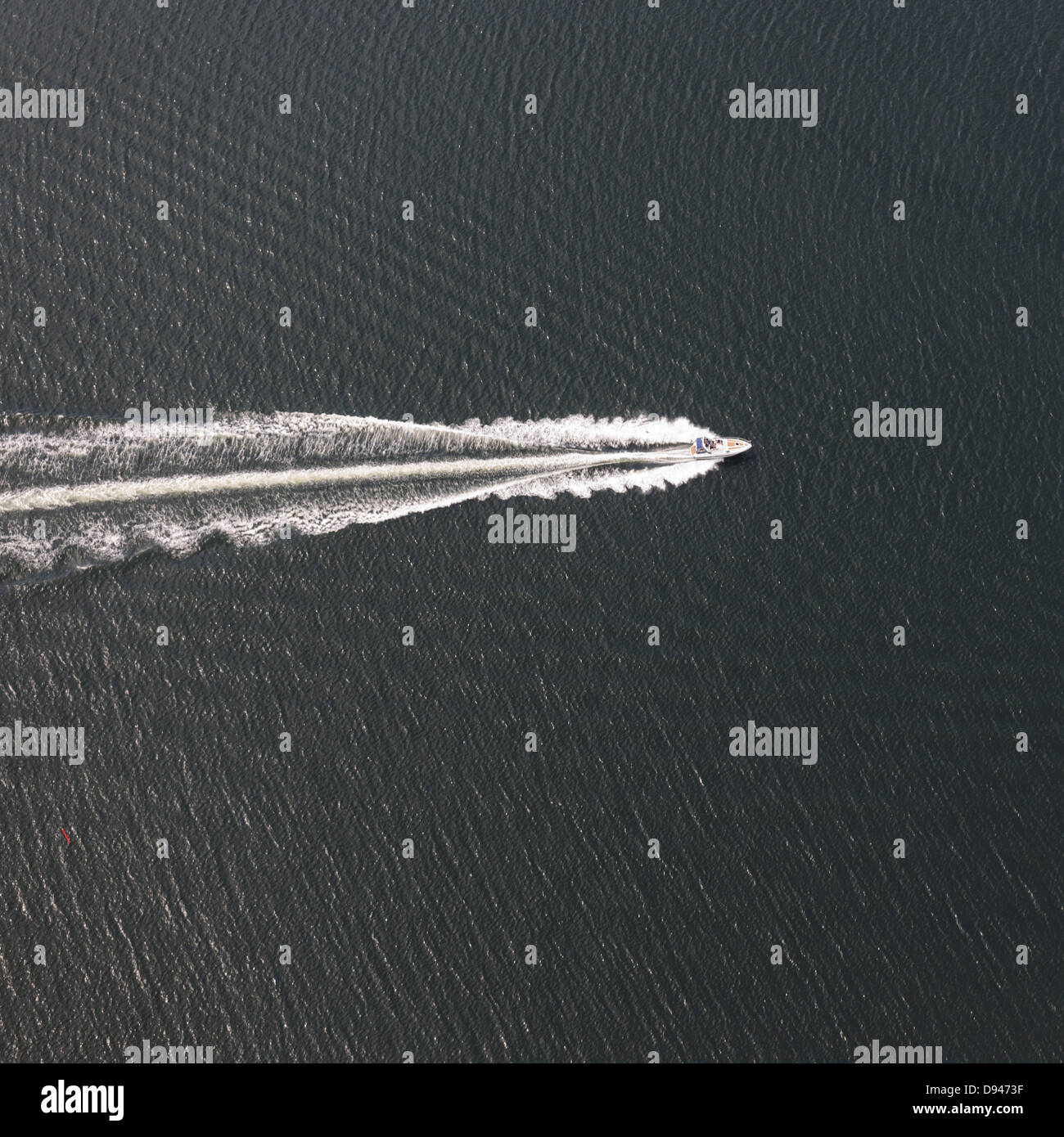 Motorboat on sea Stock Photo - Alamy