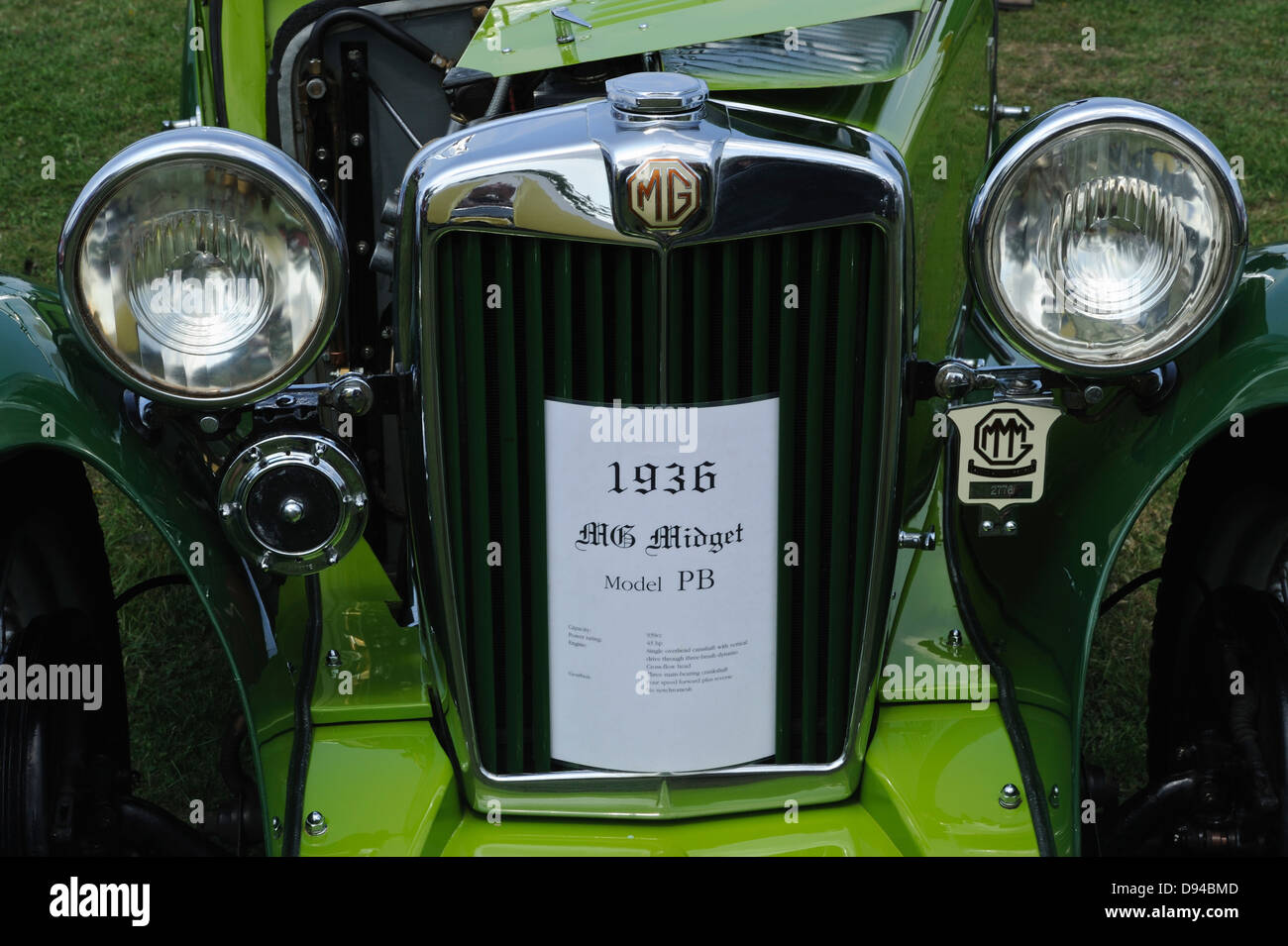 Classic car show, Yarmouth, Isle of Wight, Hampshire, UK Stock Photo