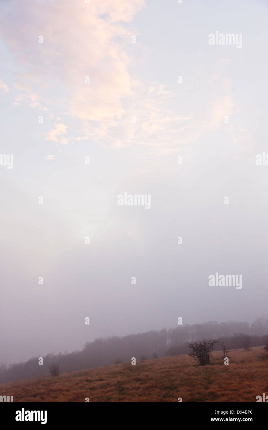 Foggy landscape hi-res stock photography and images - Alamy
