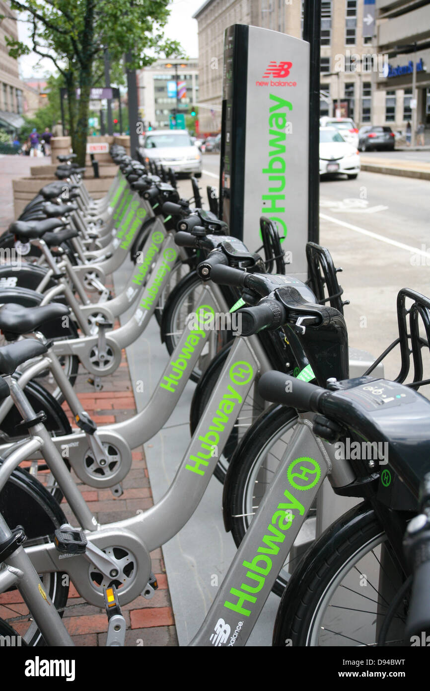 Public bike rental system hires stock photography and images Alamy