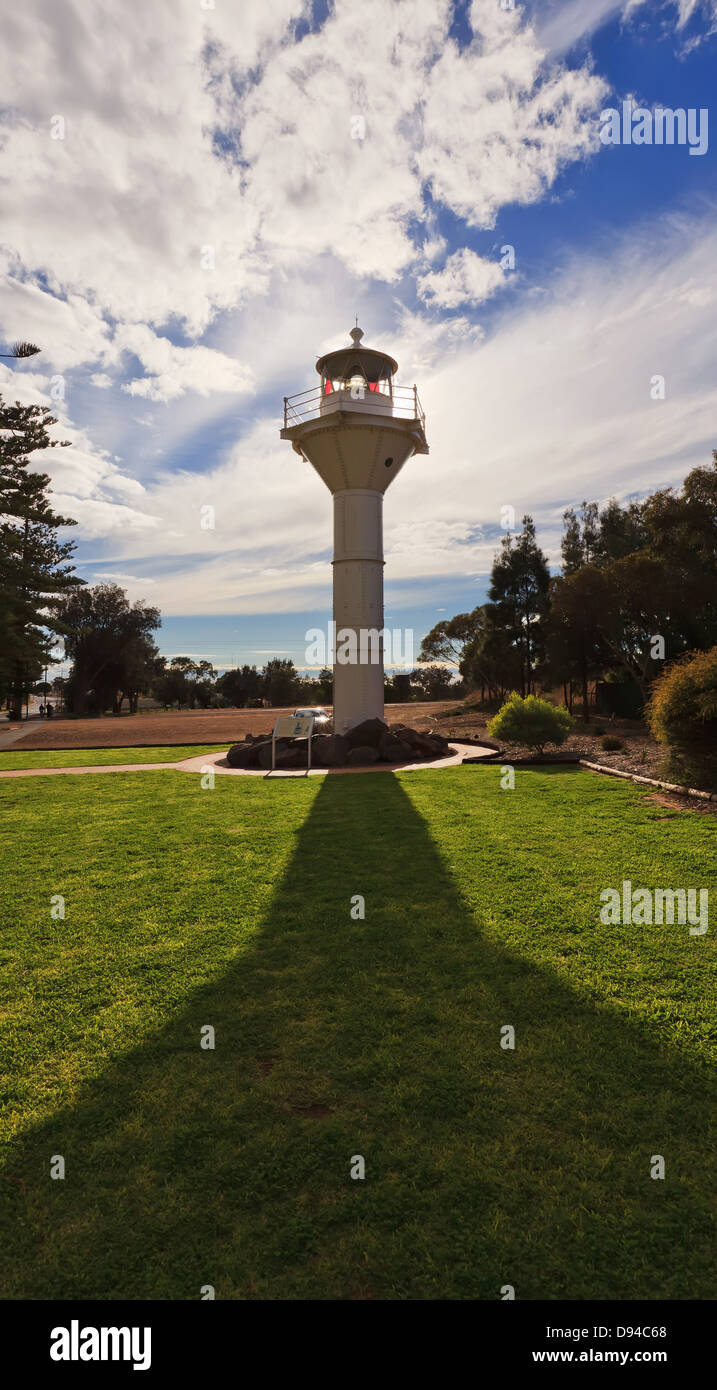old historic buildings historical Wallaroo Yorke Peninsula South Australia Heritage and Nautical Museum lighthouse Stock Photo