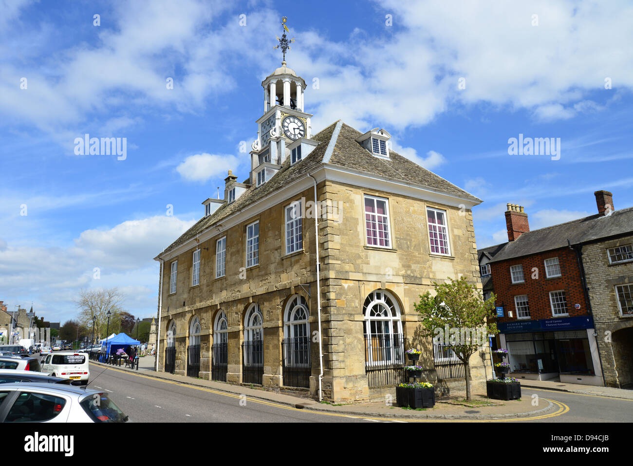 18th century Town Hall in Market Place, Brackley, Northamptonshire