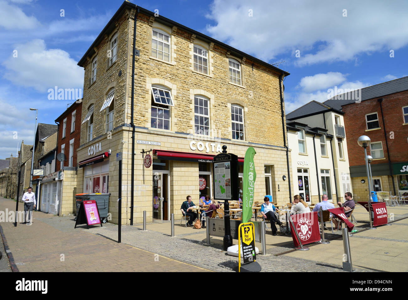 'Costa' coffee shop, Burgess Square, Brackley, Northamptonshire