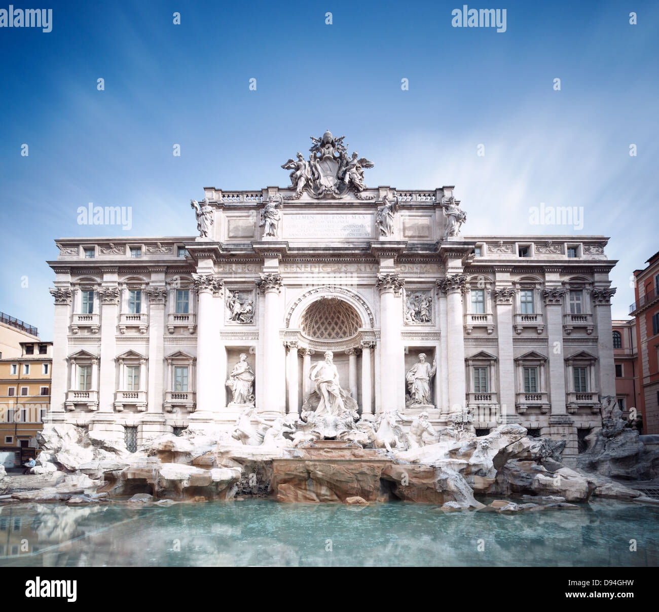Trevi fountain, Rome, Italy Stock Photo - Alamy