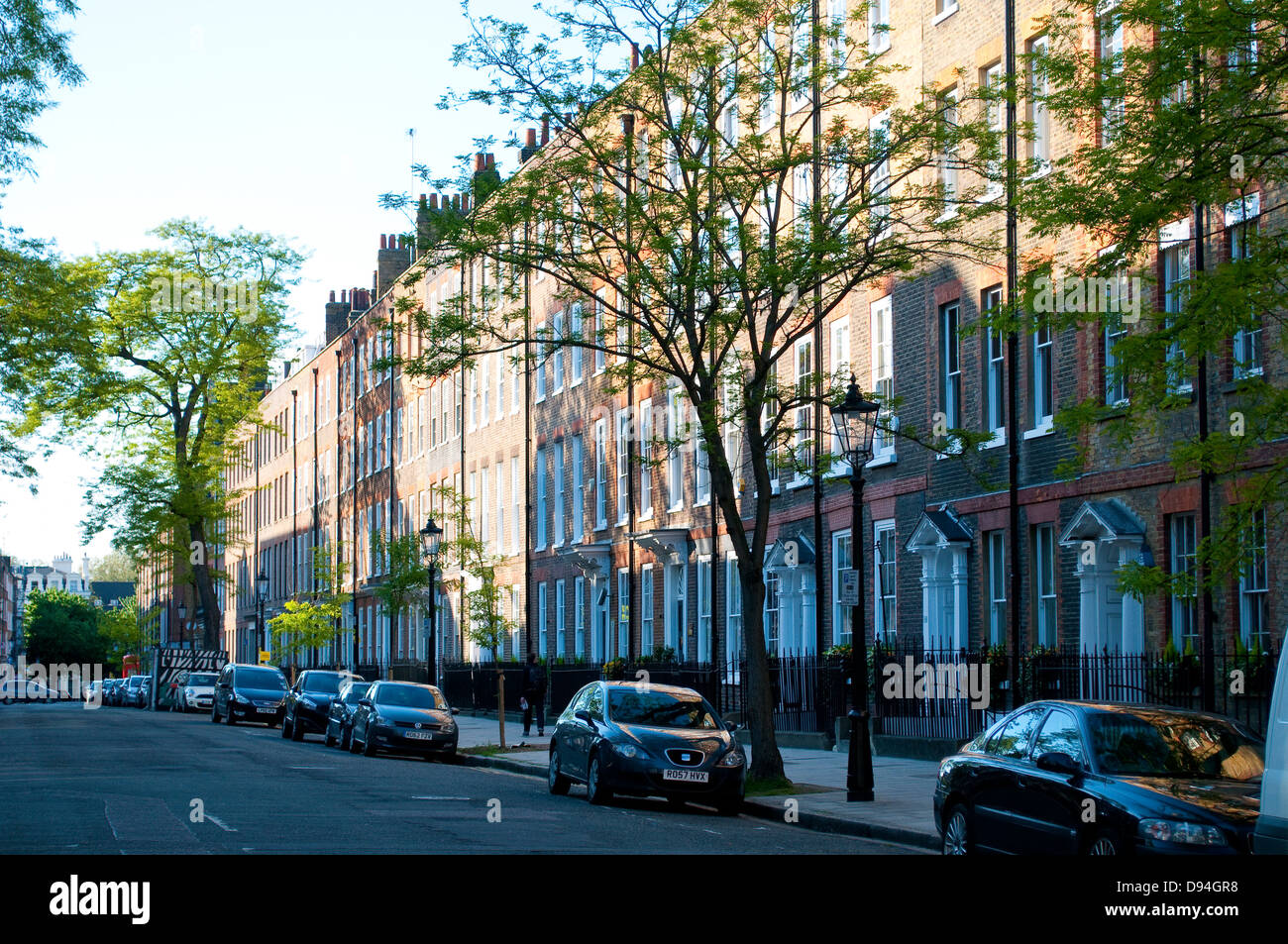 Townhouses in Theobald's Road, WC1, London, UK Stock Photo
