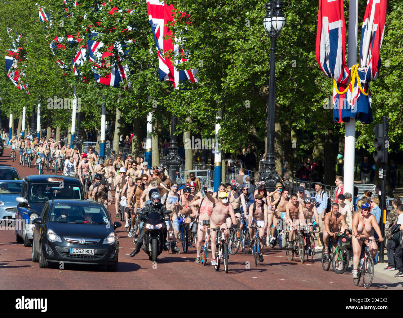 London world naked bike ride 2013 