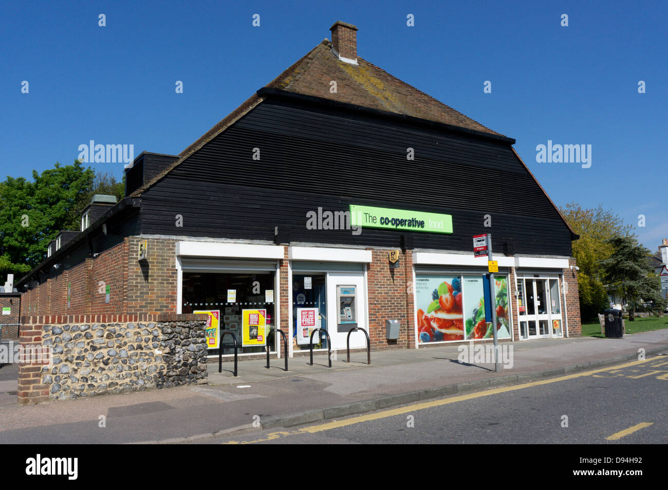 The Co-Operative food shop in St Peter's, Broadstairs. Stock Photo