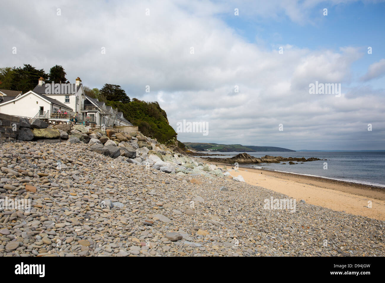 Wisemans Bridge Pembrokeshire West Wales in the Pembrokeshire Coast National Park, near