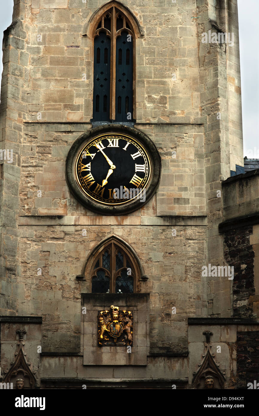 clock tower, Bristol, England Stock Photo Alamy