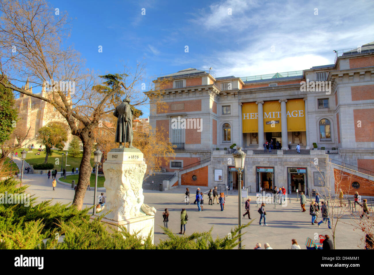 Prado Museum in Madrid, Spain. Stock Photo