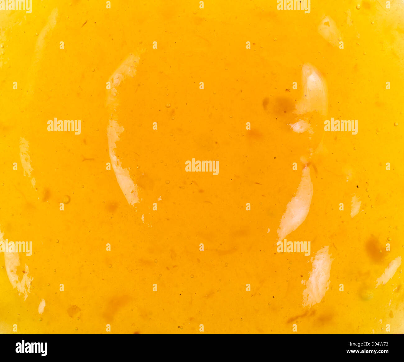 A very close view of the condiment duck sauce Stock Photo Alamy