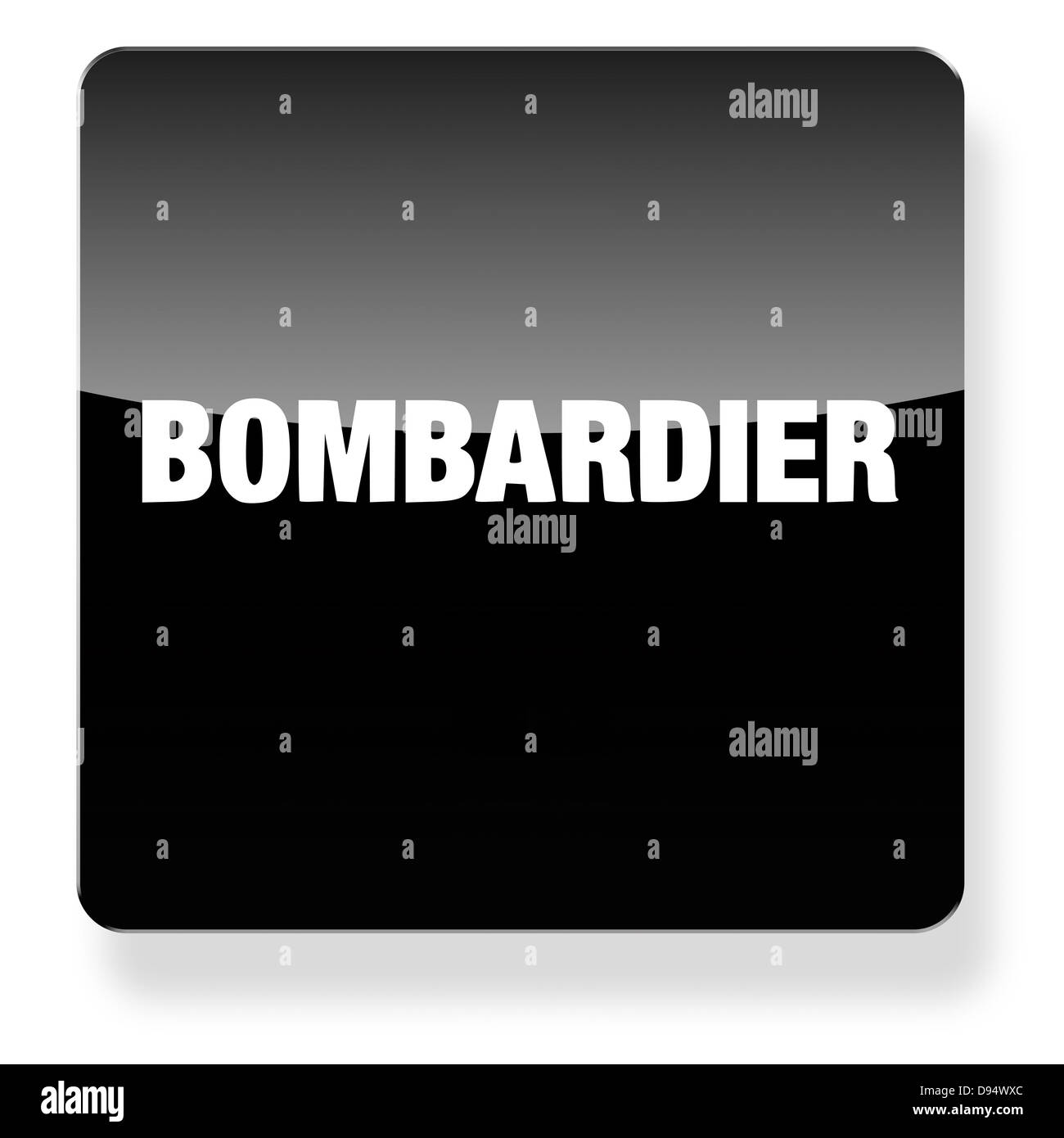 Bombardier logo Black and White Stock Photos & Images Alamy