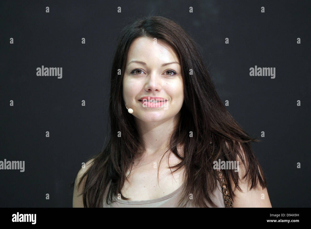 Actress Cosma Shiva Hagen, playing the part of Kriemhild, poses on