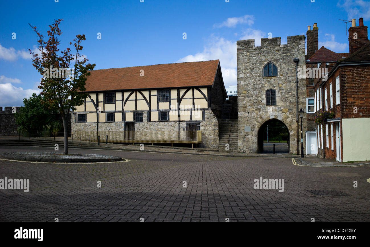 Wesgate Hall a 15th century timbered hall in medieval southampton next