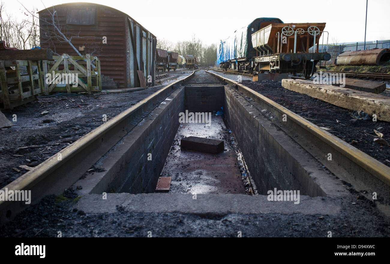 Train inspection pit hi-res stock photography and images - Alamy