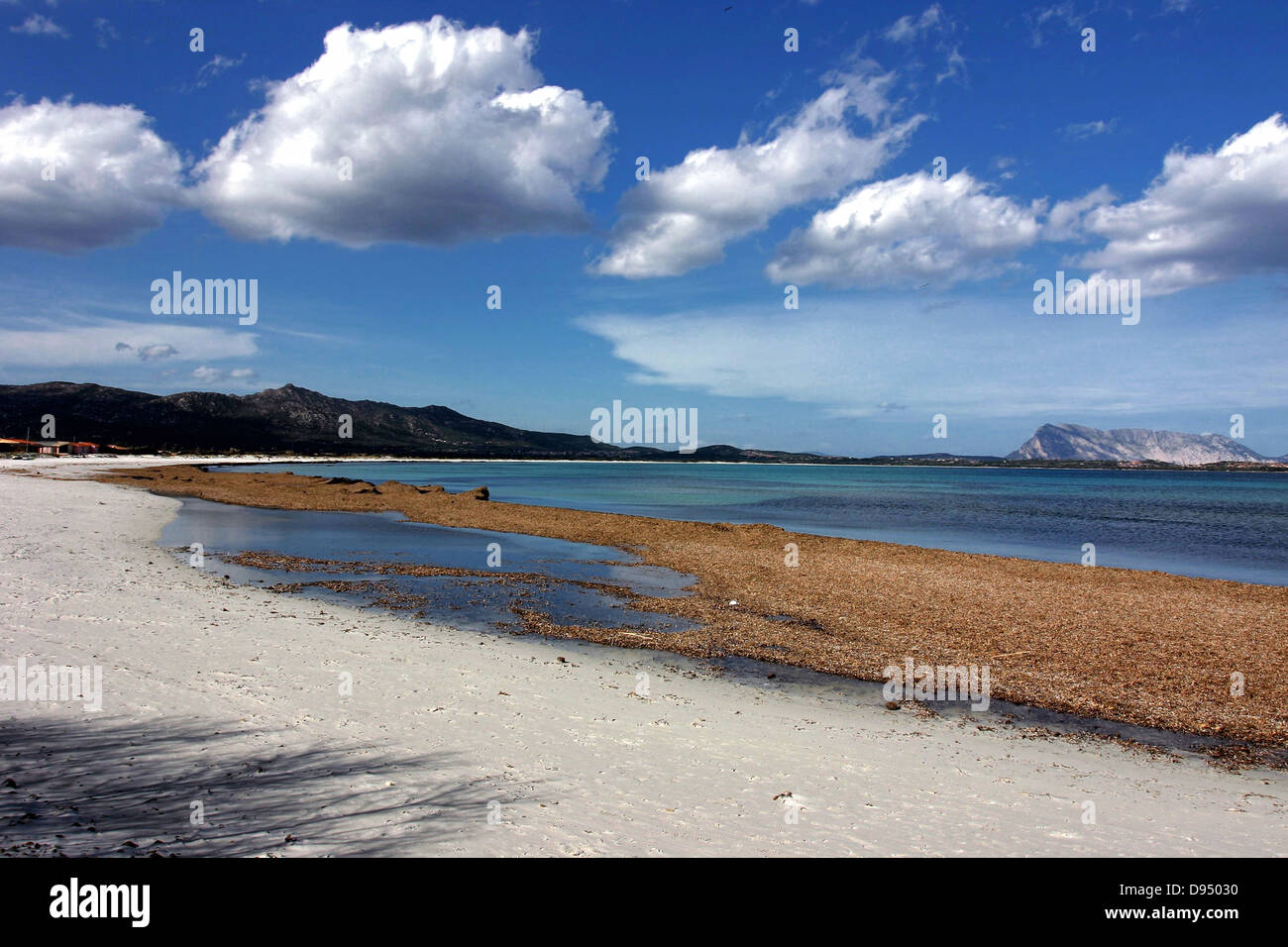 San teodoro  beach in winter Sardegna Italy by andrea quercioli Stock Photo