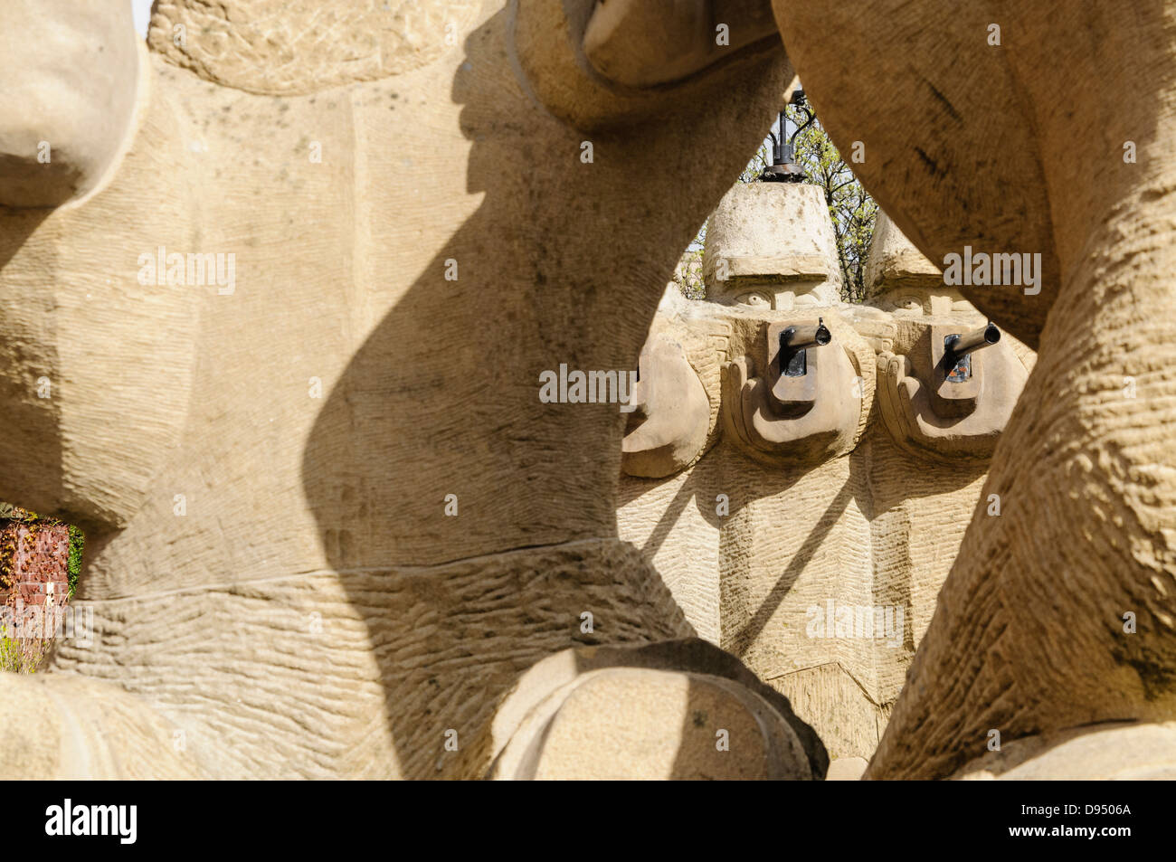 Statue by Gordon Young commemorating the 1842 Preston Riots, Lunn St