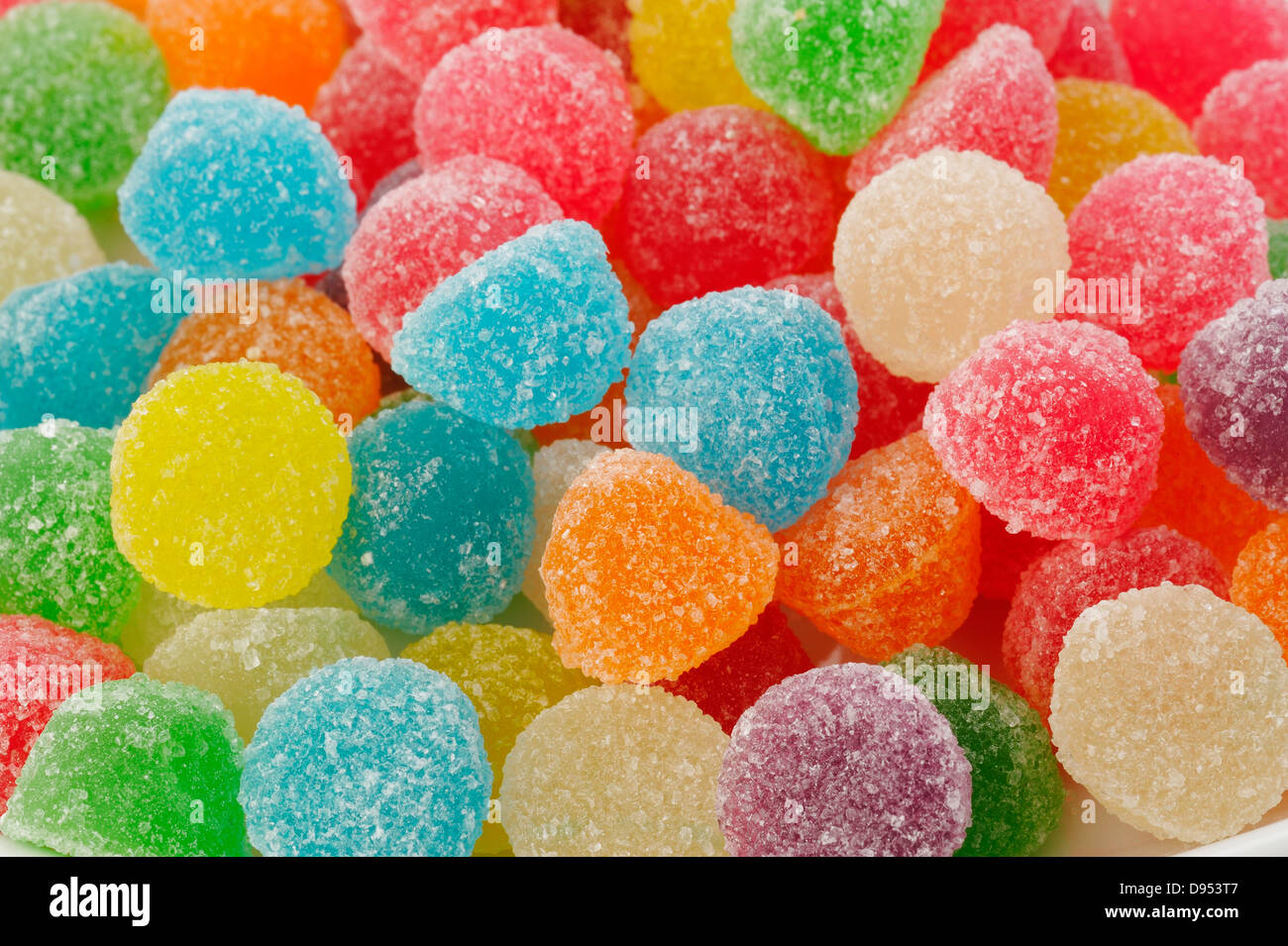 many colorful gummy candies Stock Photo Alamy