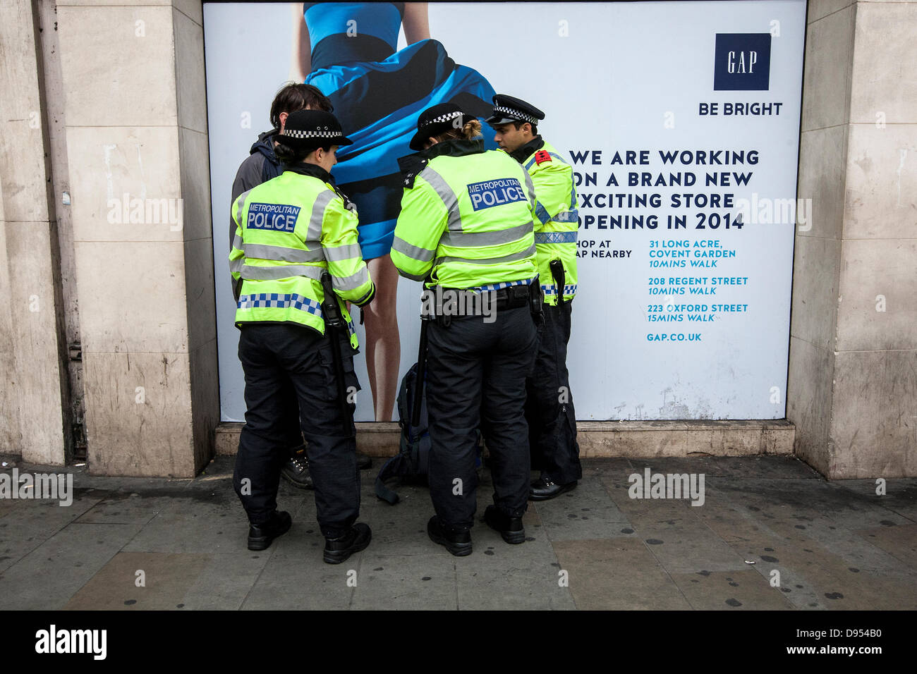 London, UK. 11th June 2013. Protester being searched just befor a protest where Blac Bloc Anarchists Clash with Police in Central London  Credit:  Mario Mitsis / Alamy Live News Stock Photo