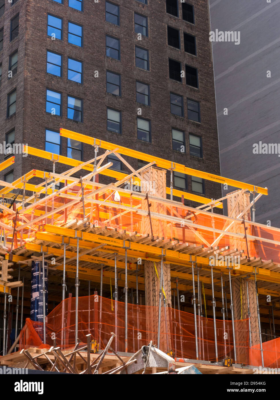 Highrise Construction in New York City Stock Photo Alamy