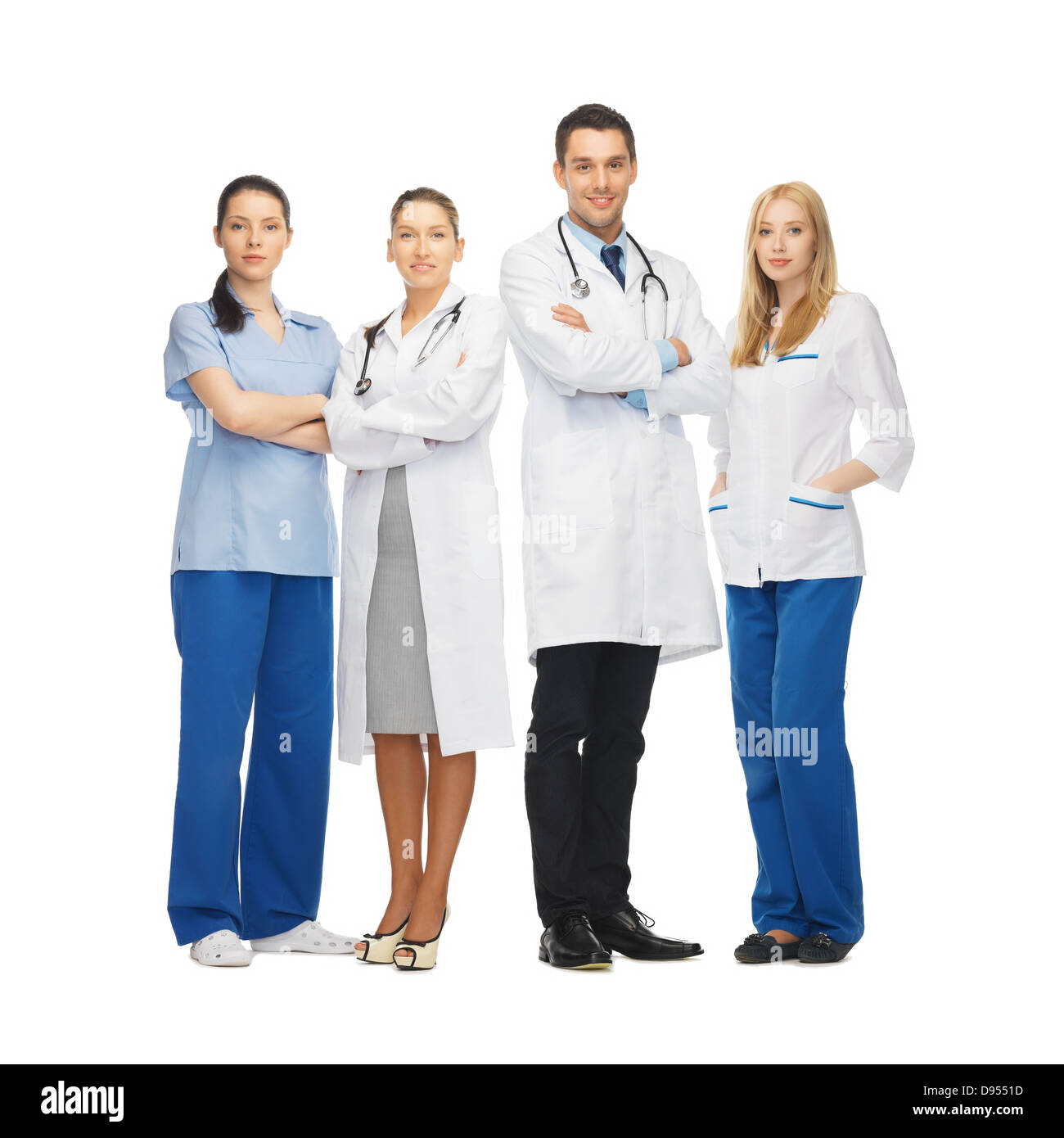 young team or group of doctors Stock Photo - Alamy