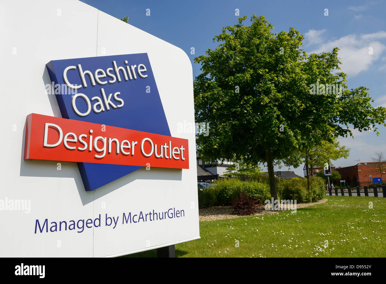 Cheshire Oaks Designer Outlet shopping centre Ellesmere Port UK Stock Photo