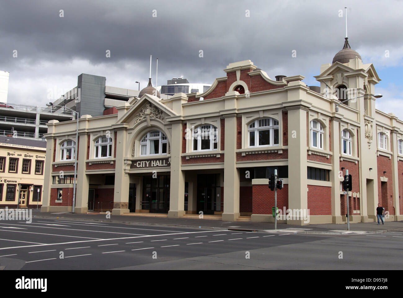 Hobart city hall hobart hires stock photography and images Alamy