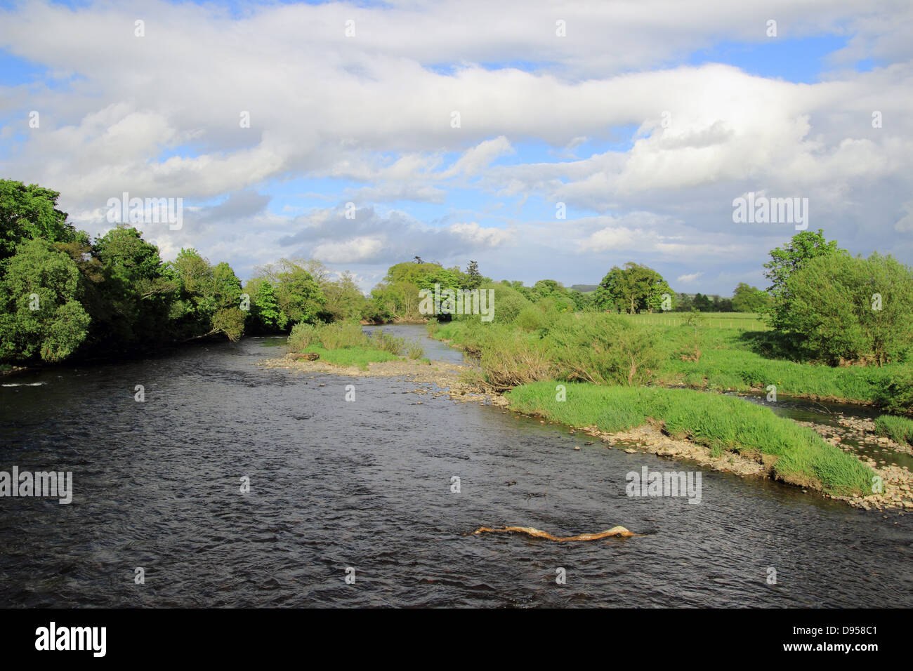 River Annan, Annandale, Dumfries and Galloway, Scotland, UK Stock Photo