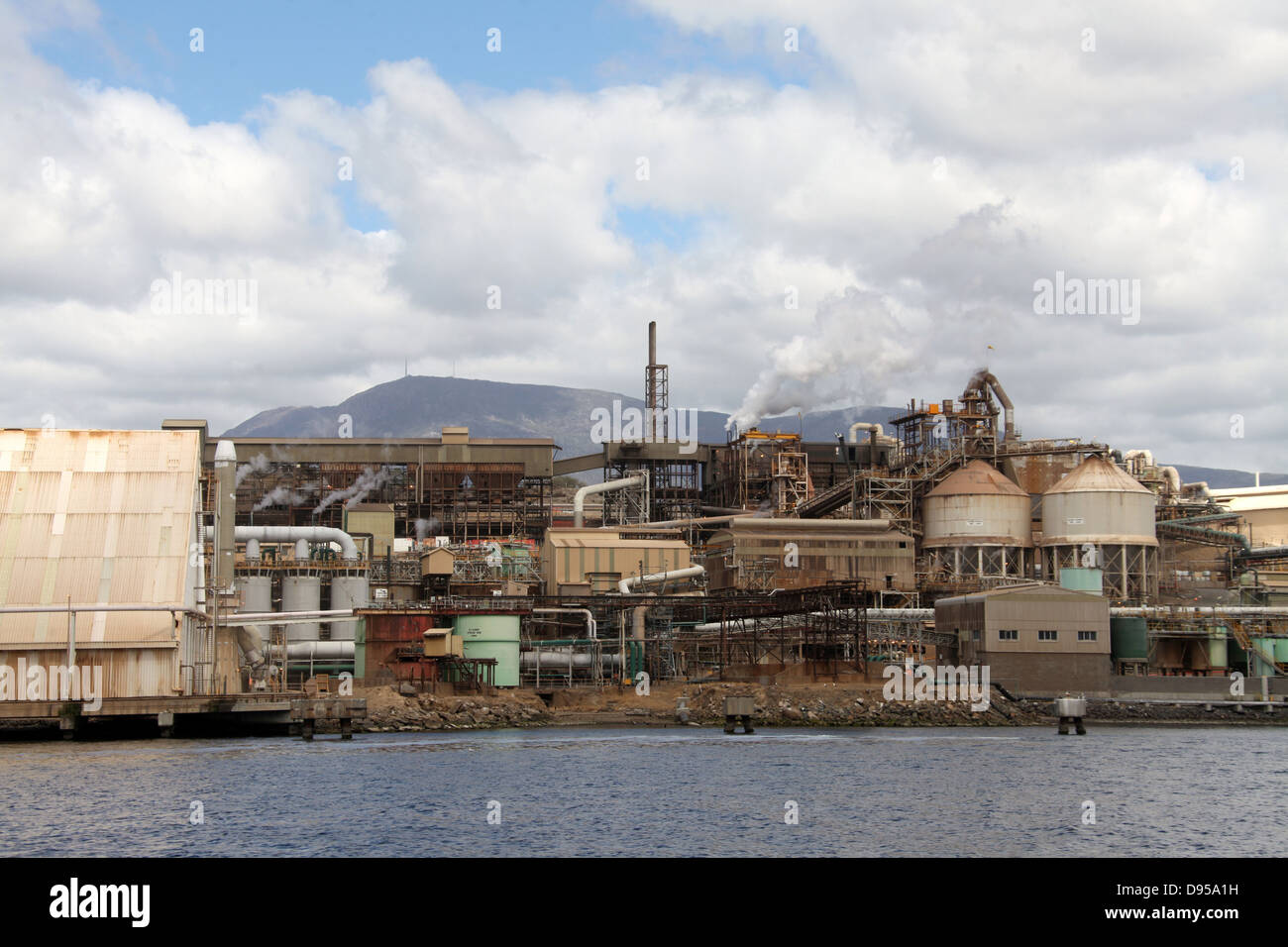 Nyrstar Zinc Works in Tasmania Stock Photo Alamy
