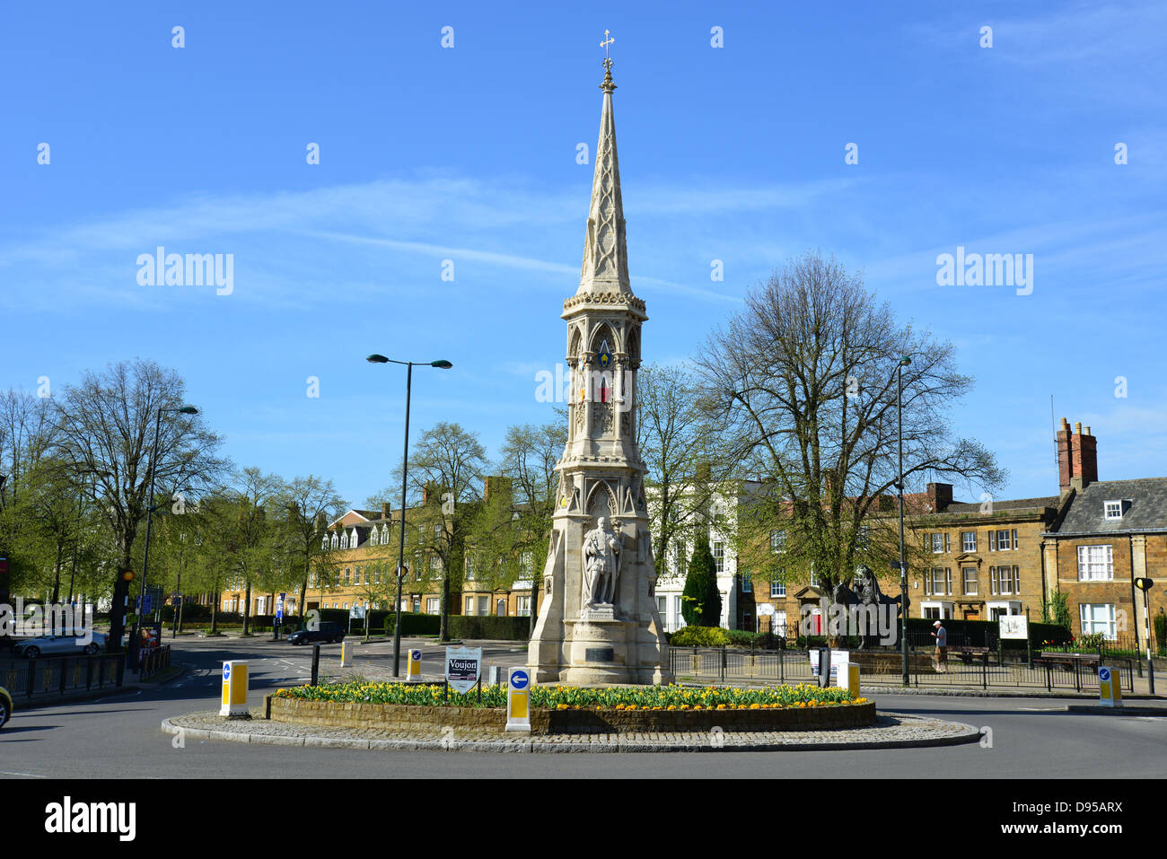 Banbury Cross, Horse Fair, Banbury, Oxfordshire, England, United Kingdom Stock Photo