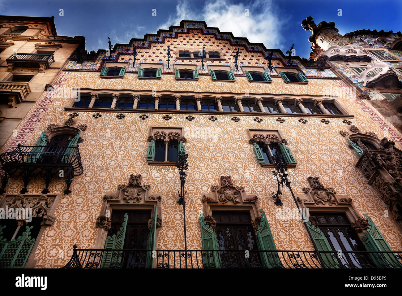 Casa Batllo Antoni Gaudi House Museum Barcelona Catalonia Spain