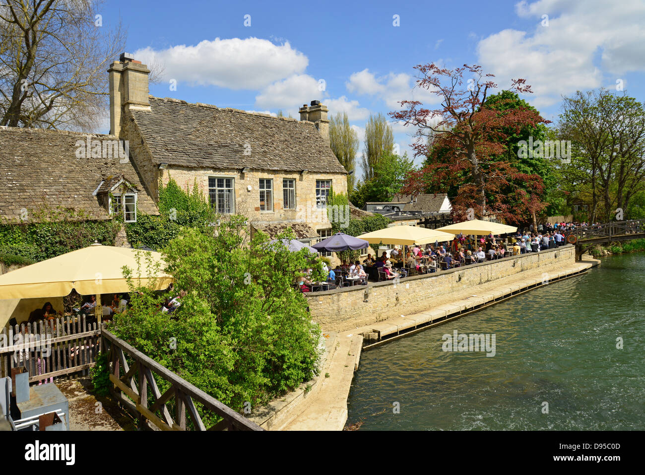 The Trout Inn, Lower Wolvercote, Oxford, Oxfordshire, England, United Kingdom Stock Photo