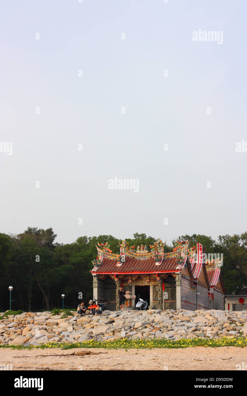 A Taoist temple. Jincheng, Kinmen County, Taiwan Stock Photo