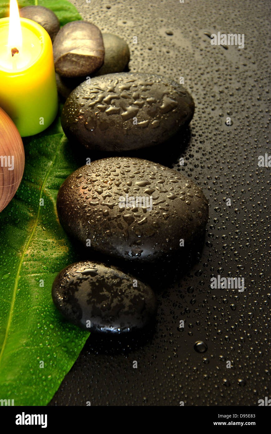 Massage stones hi-res stock photography and images - Alamy