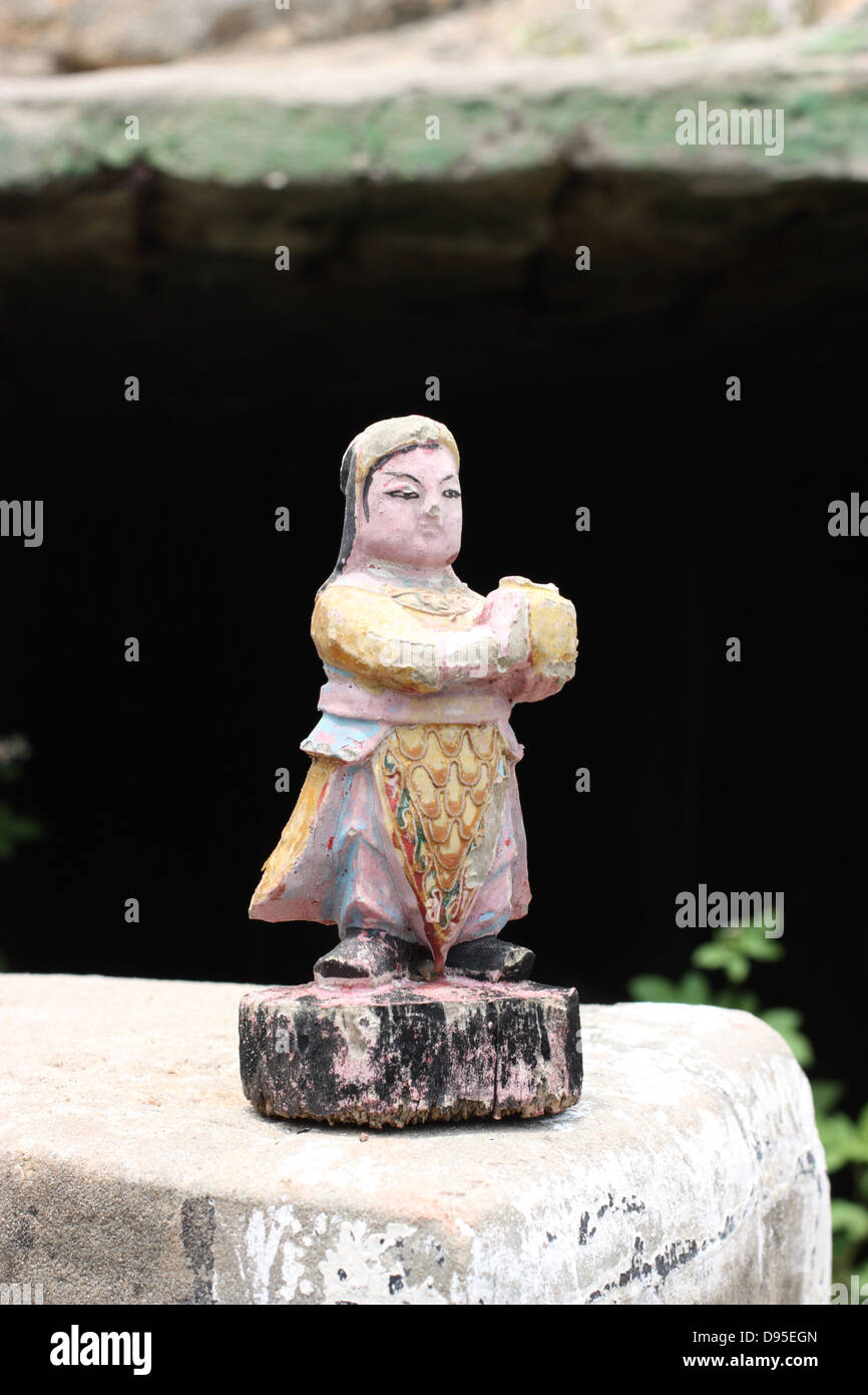 A statue of a Taoist god. Kinmen County, Taiwan Stock Photo Alamy