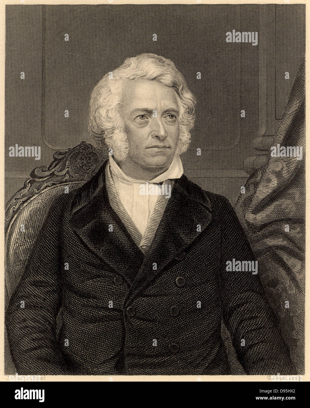 Leopold Gmelin (1788-1853), German physiological chemist. Professor of chemistry and medicine at Heidelberg University 1817-1852. From James Sheridan Muspratt 'Chemistry' (London, c1860). Engraving. Stock Photo