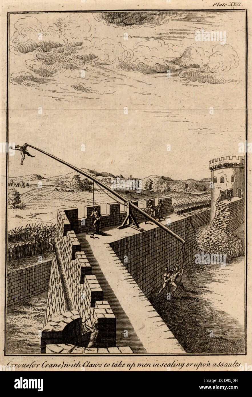 Archimedes' crow. Archimedes (c287-212 BC) Ancient Greek mathematician